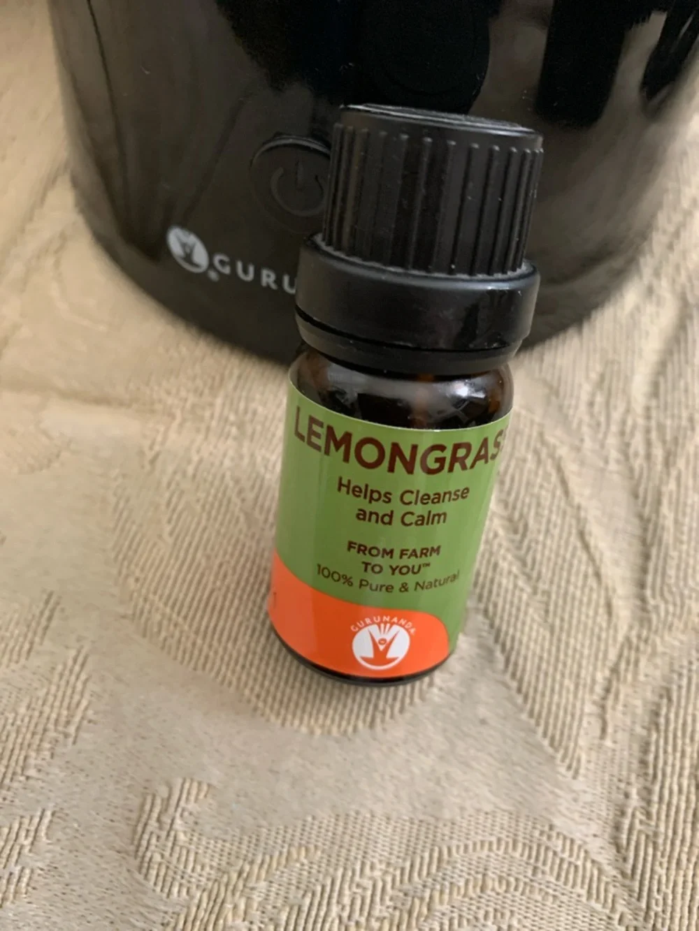 Black Ultrasonic Aromatherapy Diffuser